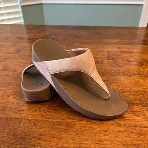 Fitflop Women's Brown creamy pink Sandals size 8